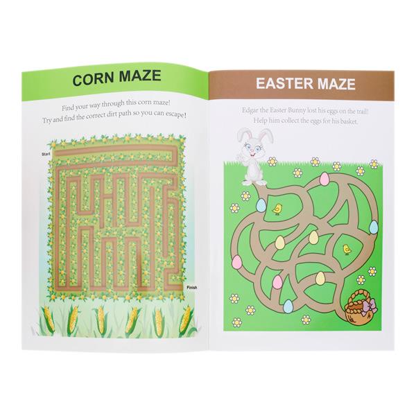 Ormond A4 14Pg Wipe Clean Activity Book Mazes