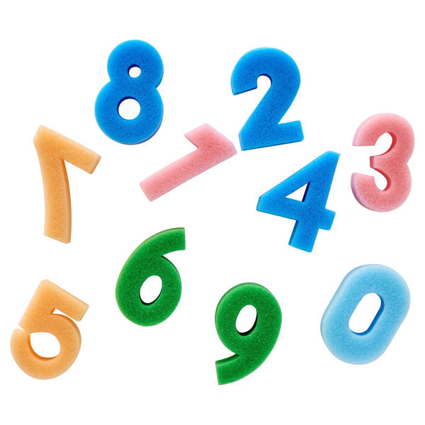 World of Colour Pkt10 Sponge Numbers