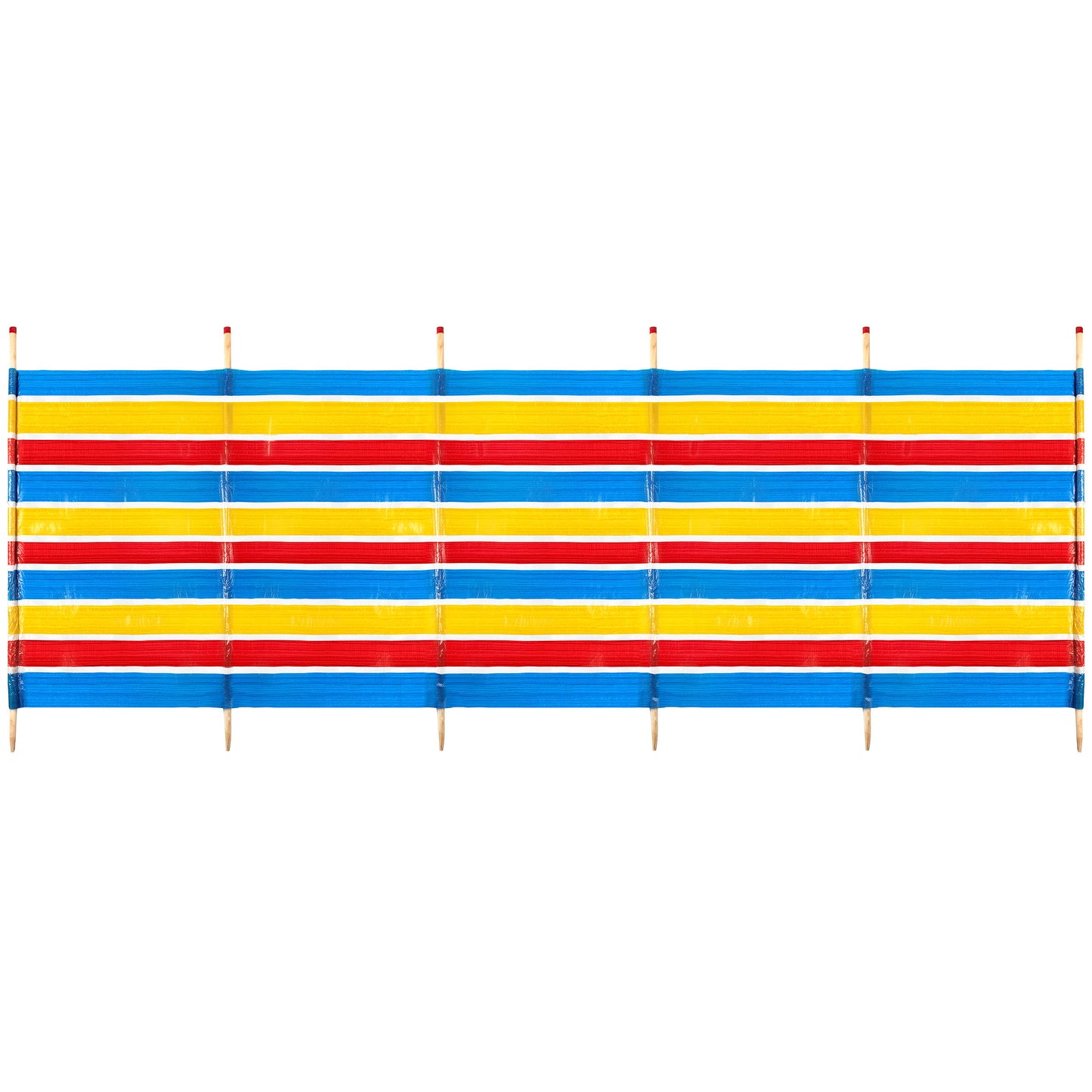 Windbreak Traditional Stripe - 6 Pole Tall - In-store collection only