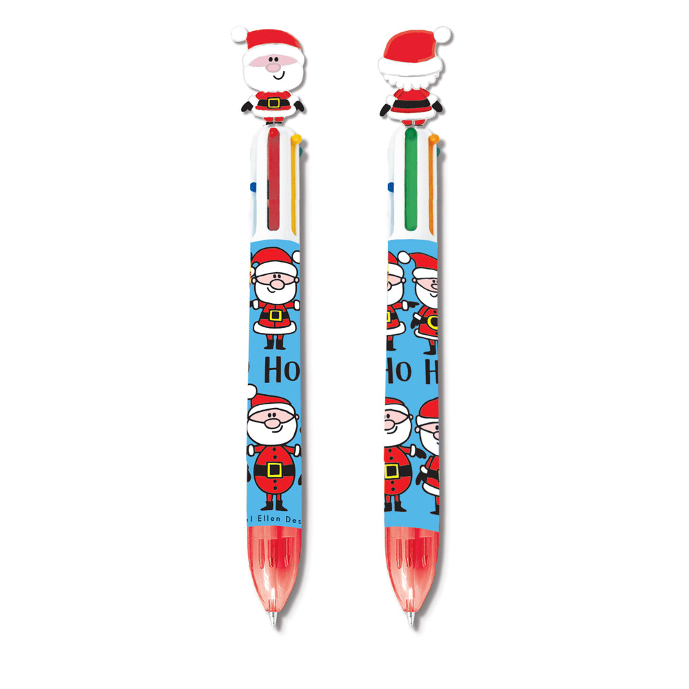 Rachel Ellen Santa Pen With Topper