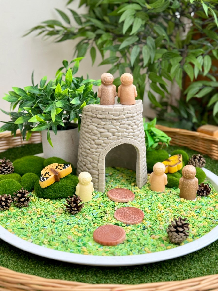 Yellow Door Play Stone Tower