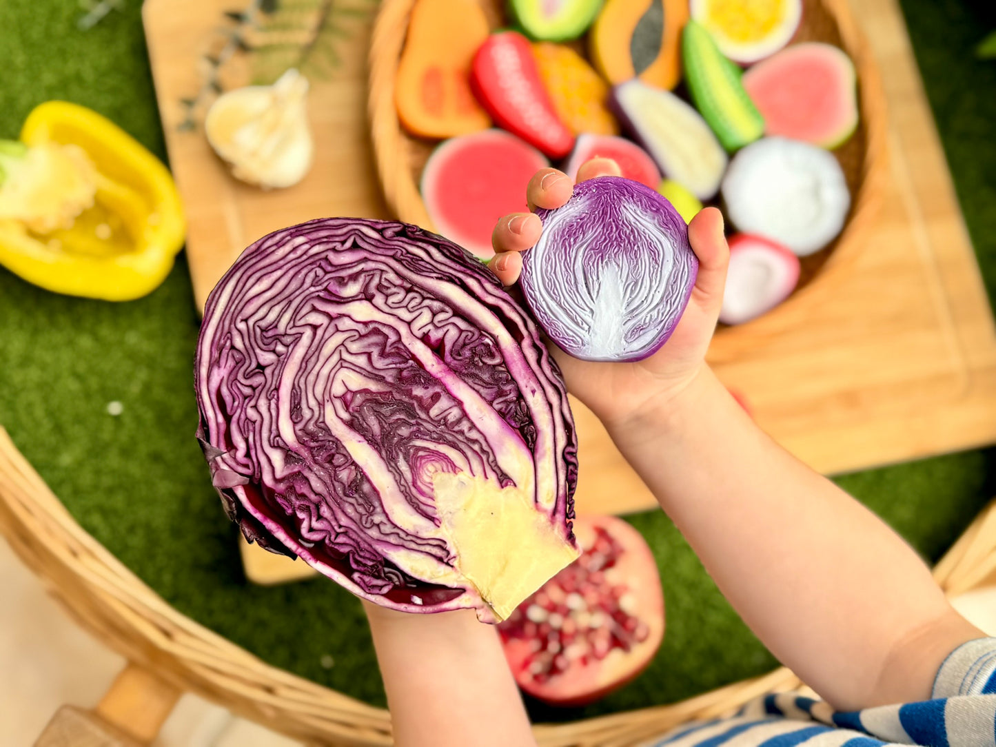 Yellow Door Sensory Play Stones – World Kitchen