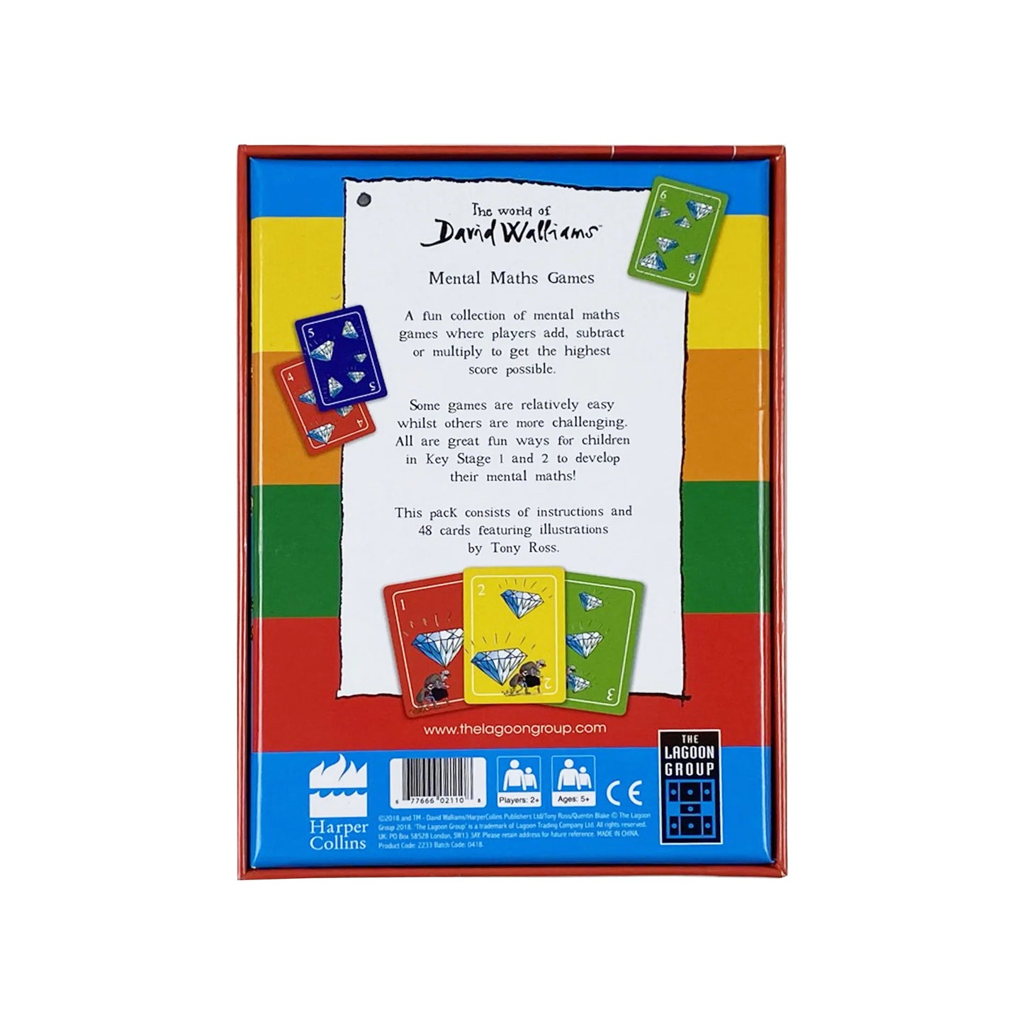 Lagoon Games David Walliams Gangsta Granny's Mental Maths Games