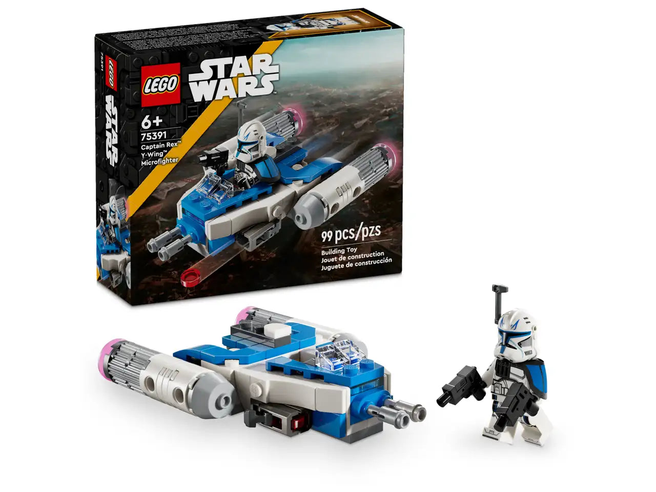 Lego Star Wars TM 75391 Captain Rex™ Y-Wing™ Microfighter