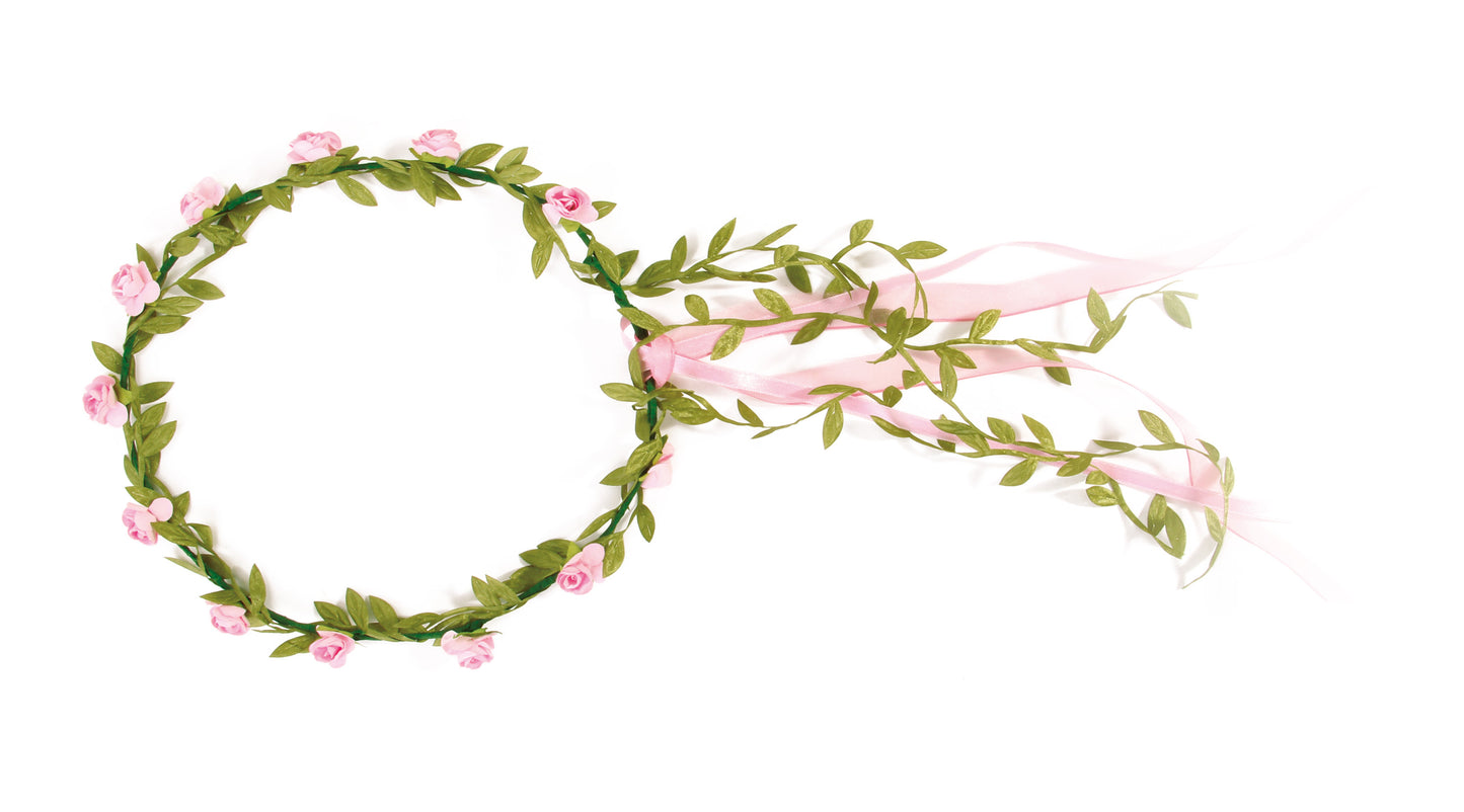 Vah Hair Wreath Florentine Pink