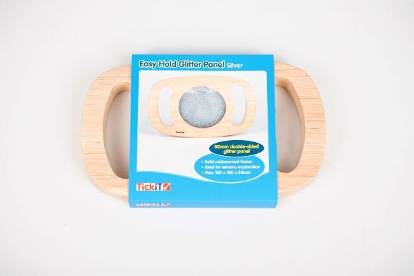 TickiT Easy Hold Glitter Panel Silver