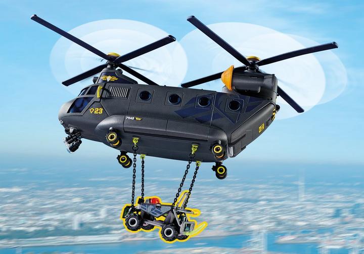 Playmobil 71149 Tactical Police Twin-Prop Helicopter