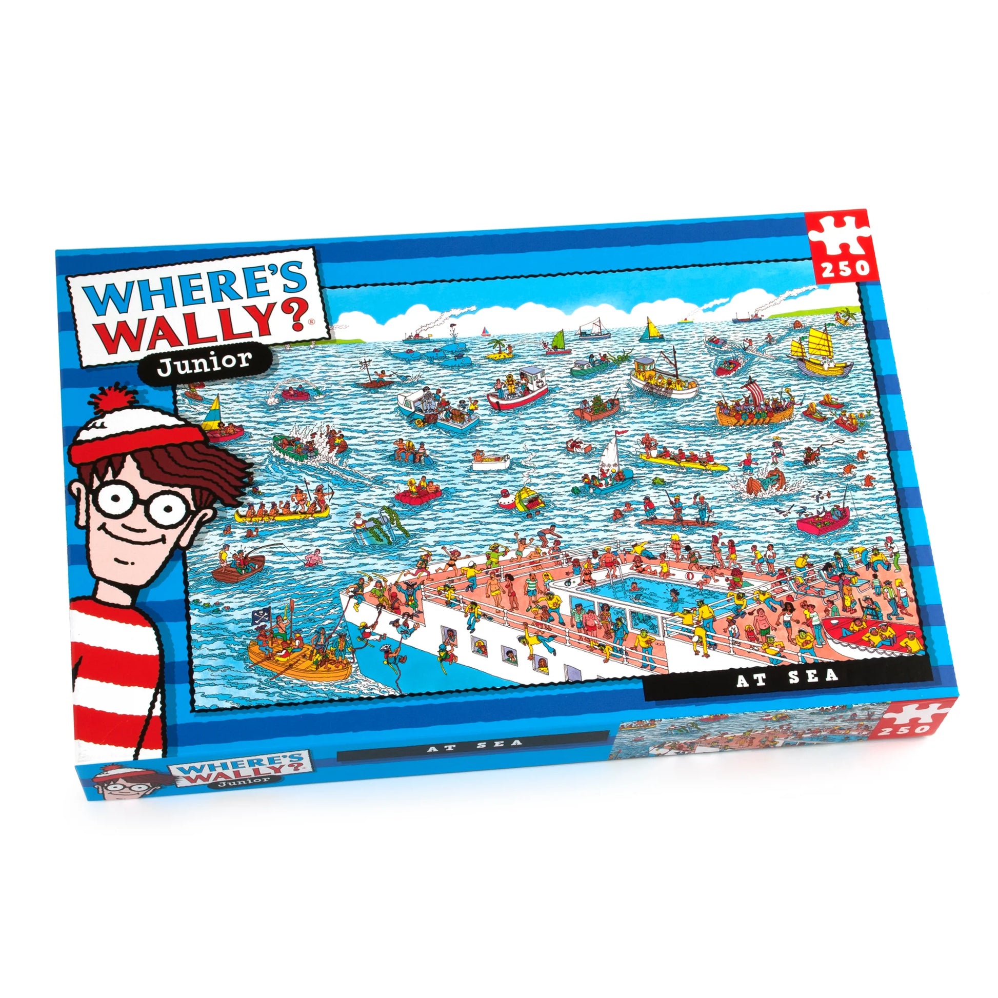 University Games Where's Wally At Sea 250pc Puzzle