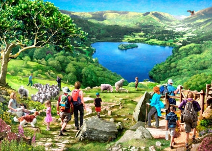 The House of Puzzles - Lake View - 1000 piece Jigsaw