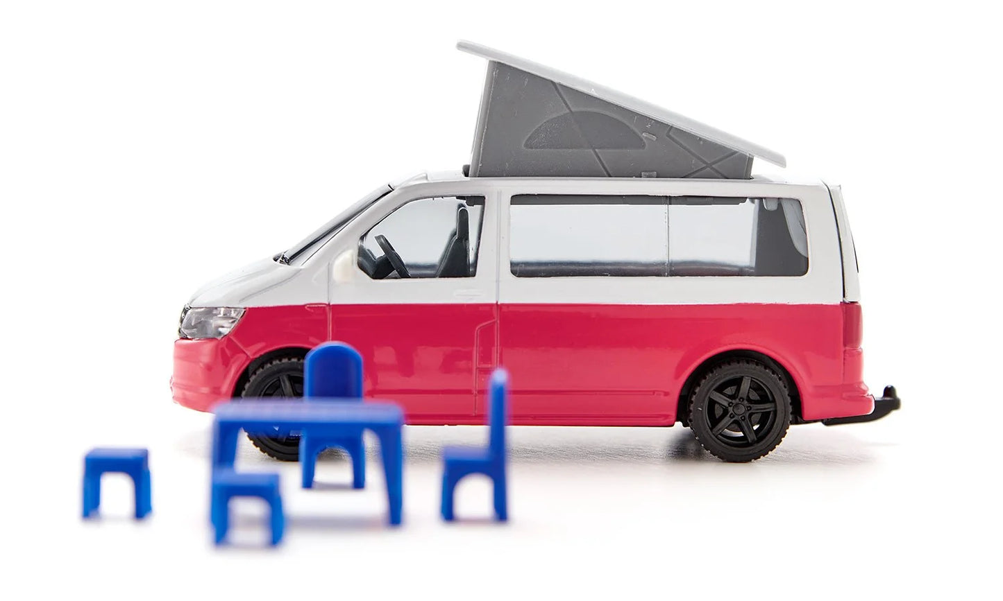 Siku 1:50 VW T6 W/Moveable Roof & Accessories