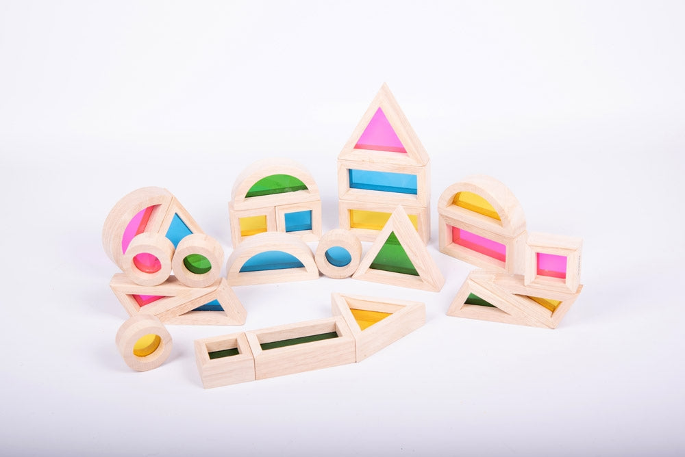 TickiT Rainbow Block Set