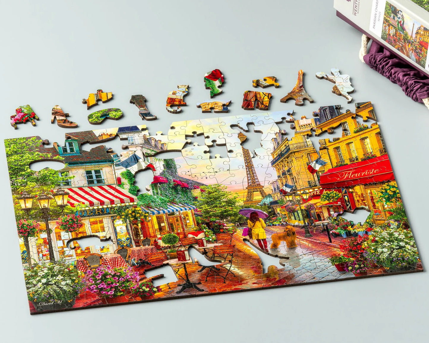 Wentworth Wooden Puzzles Parisian Charm - Maxi 250 Pieces