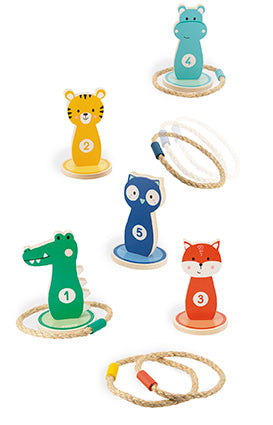 Janod Animal Ring Toss Game (D)