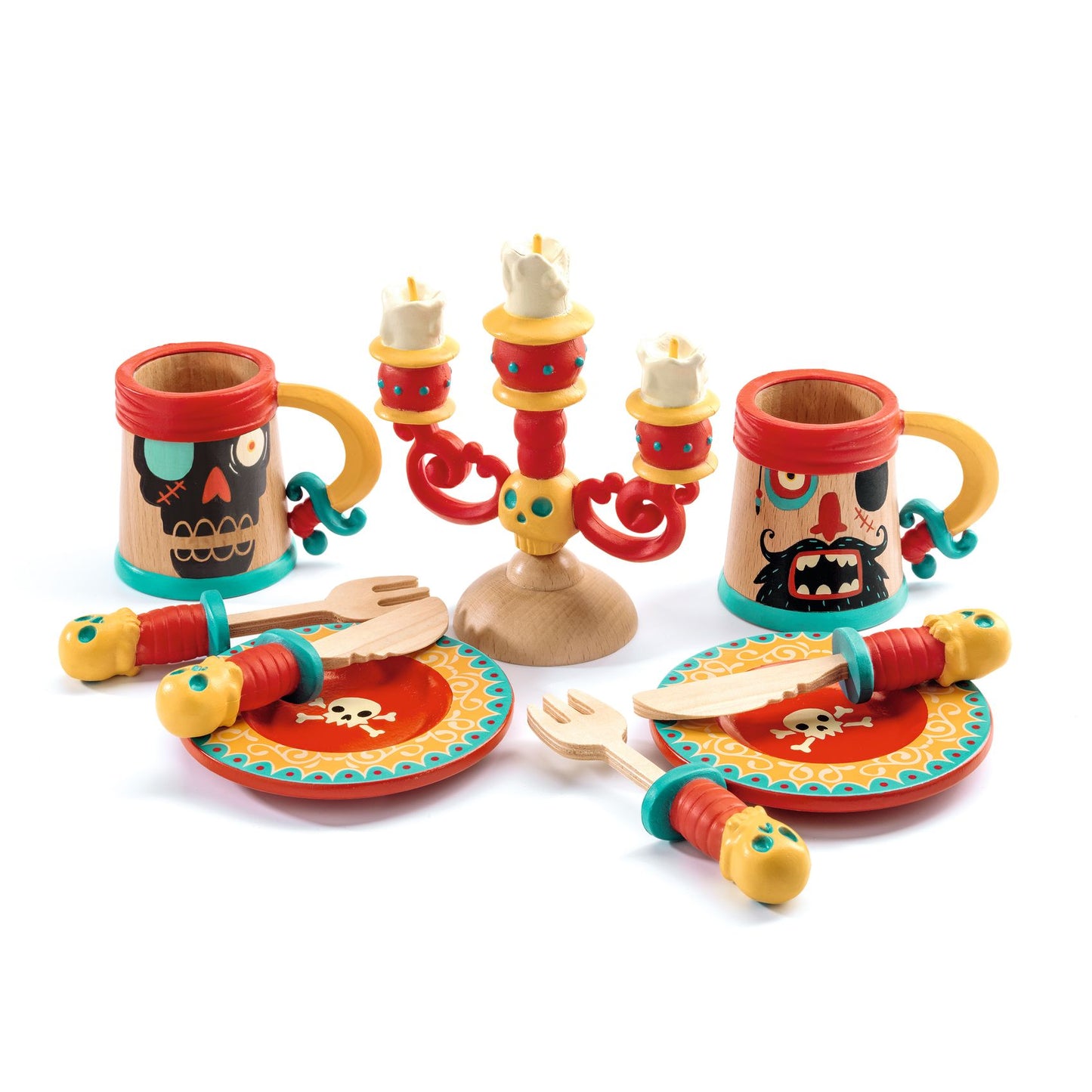 Djeco Pirates Dishes Set