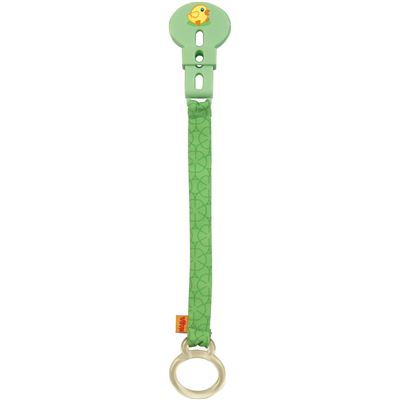 Haba Pacifier Strap Duck