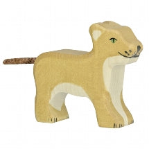 Holztiger Lion, Small, Standing