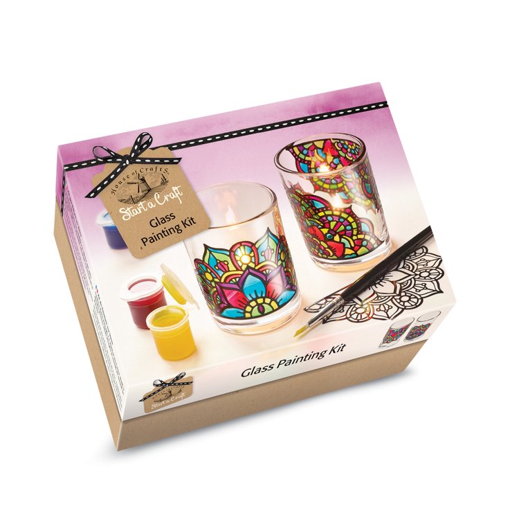 House Of Crafts Glass Painting Kit