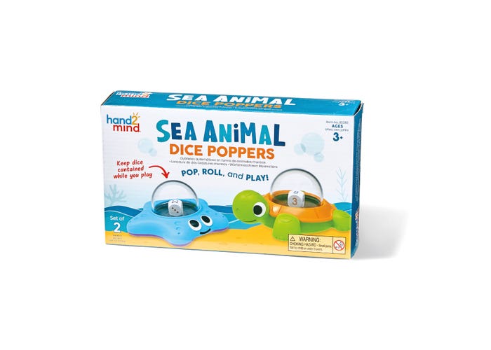 Learning Resources Sea Animal Dice Poppers