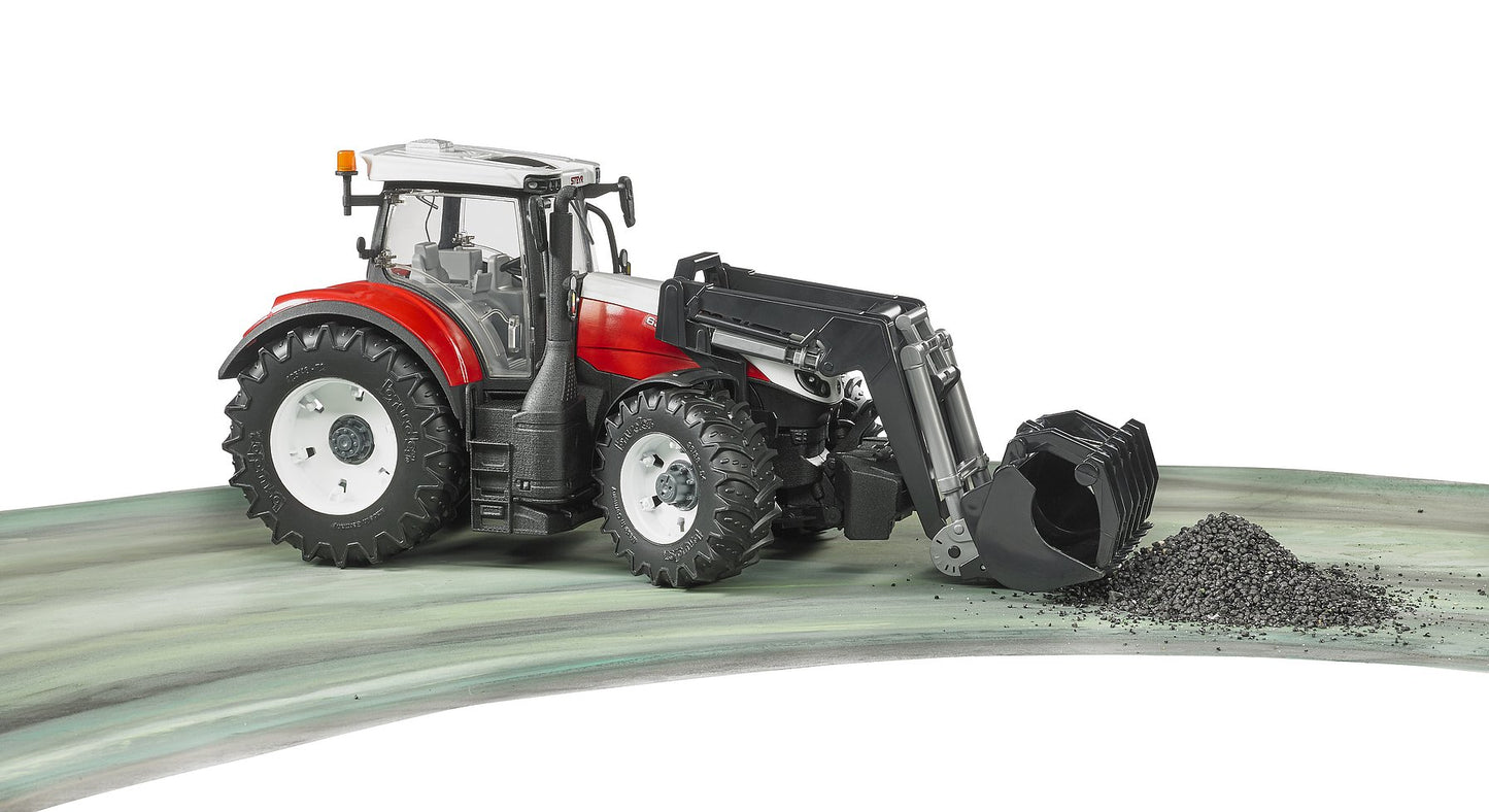 Bruder Steyr 6300 Terrus Cvt With Frontloader