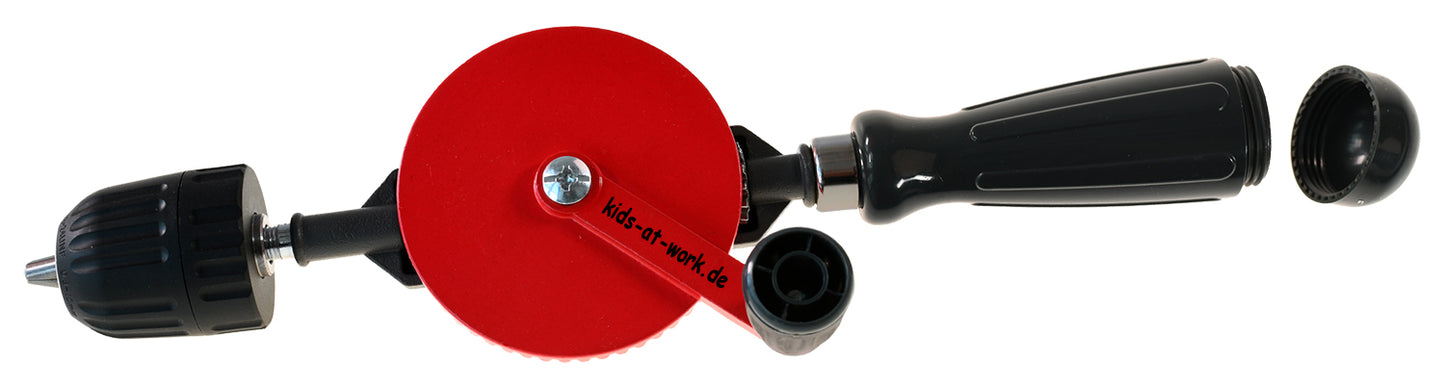 Kids At Work Hand Drill With 10 Mm Quick Action Chuck