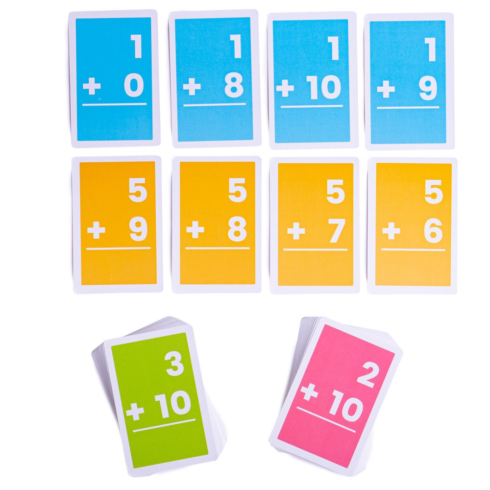 BigJigs Flashcards - Additions 1-10 (1 Set)