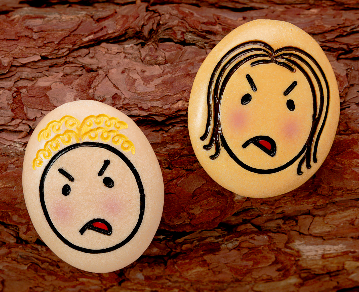 Yellow Door Jumbo Emotion Stones