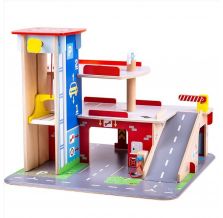 BigJigs Park & Play Garage