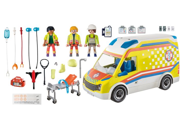 Playmobil 71202 City Life Ambulance With Lights And Sound