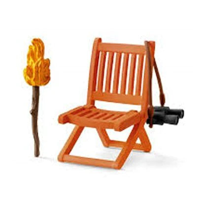 Schleich Station Guard Equipment.