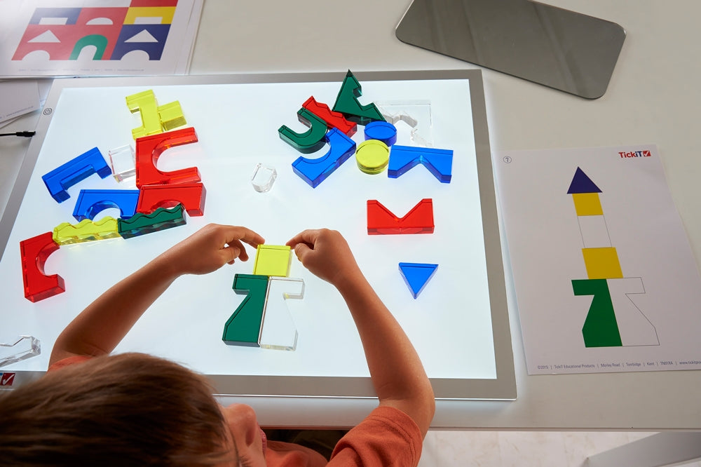 TickiT Colour Acrylic Block Set