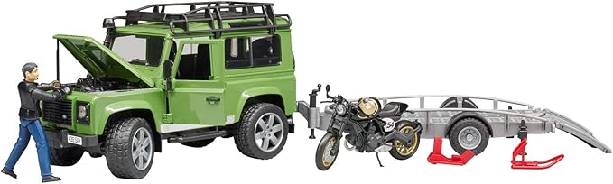 Bruder Jeep & Scrambler Bike