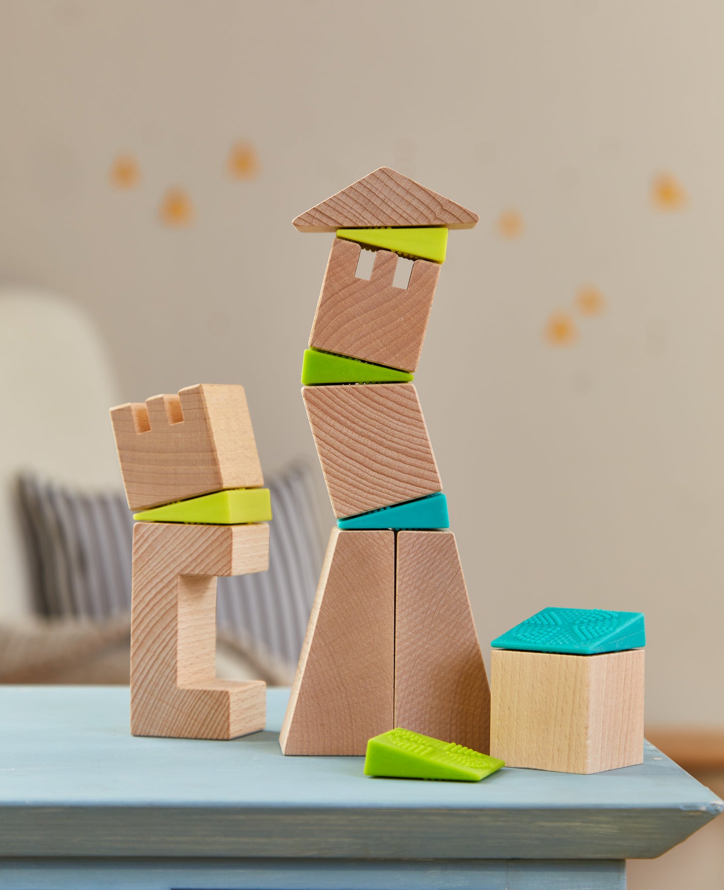 Haba 3D Arranging Set Crooked Tower Blocks