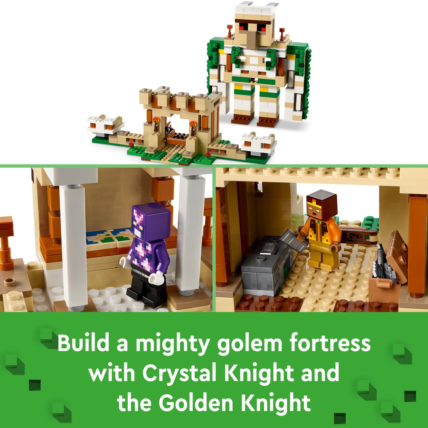 Lego Minecraft 21250 The Iron Golem Fortress (F)