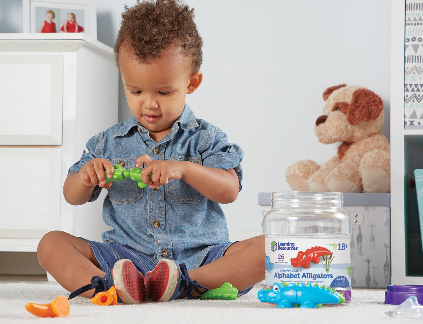 Learning Resources Snap-n-Learn™ Alphabet Alligators