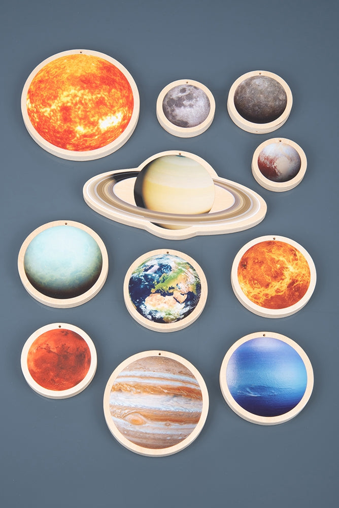 Tickit Wooden Solar System Discs