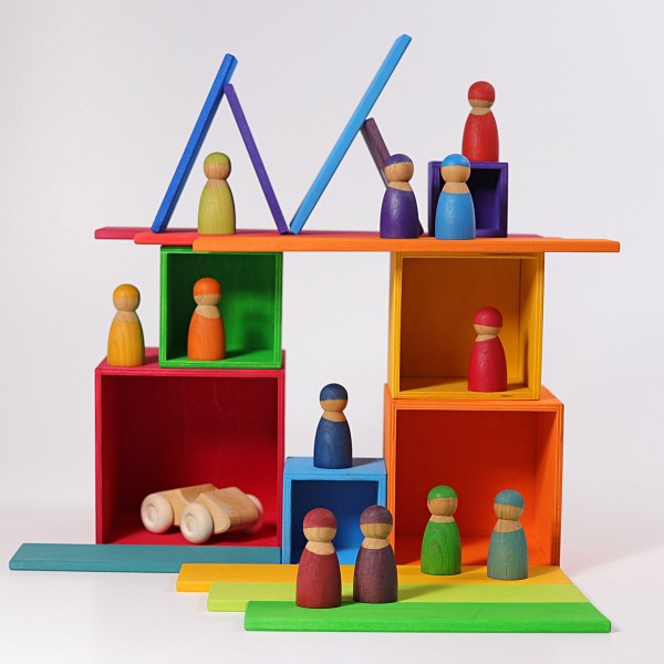 Grimms Large Set of Boxes Rainbow