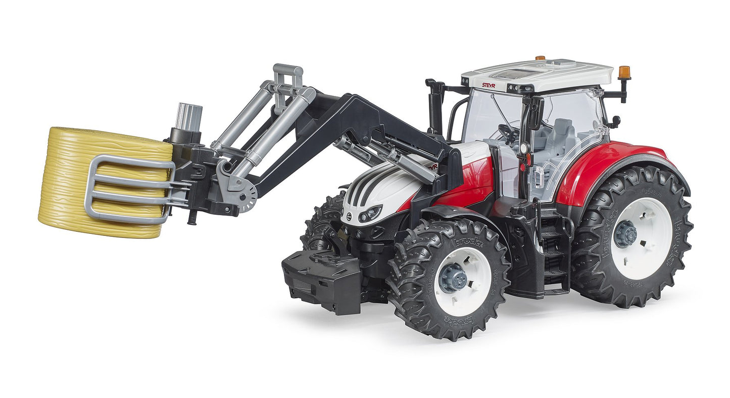 Bruder Bale Gripper w/1 Round Bale