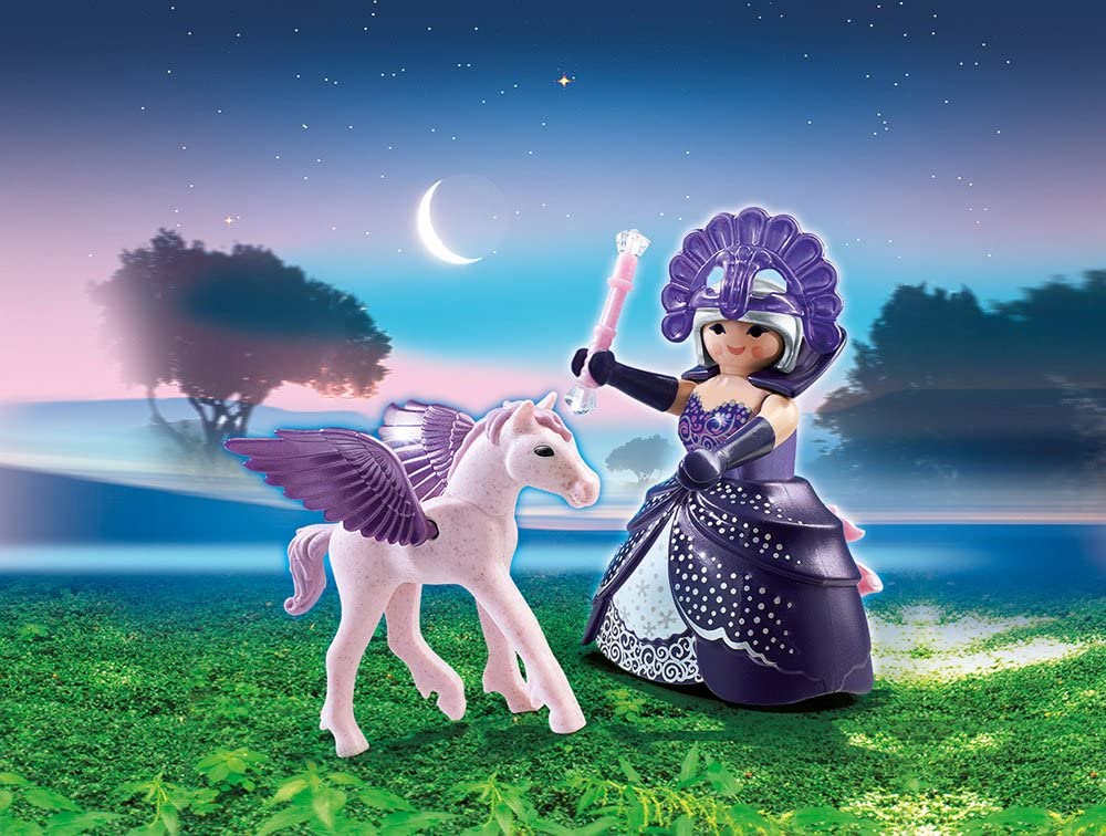 Playmobil 6837 Queen Moonbeam with Baby Pegasus Gift Egg