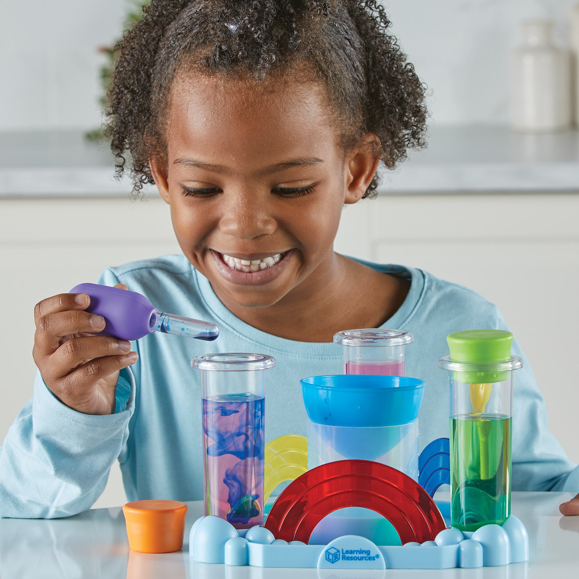 Learning Resources Rainbow Reactions Preschool Science Lab