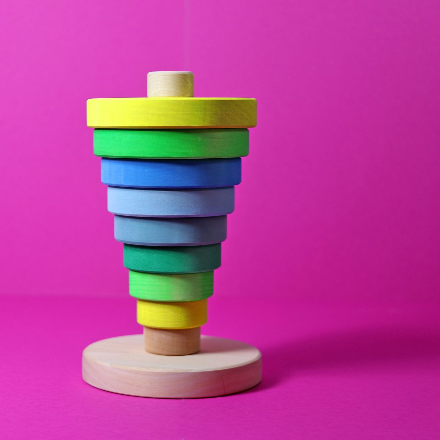 Grimms Conical Tower Neon Green