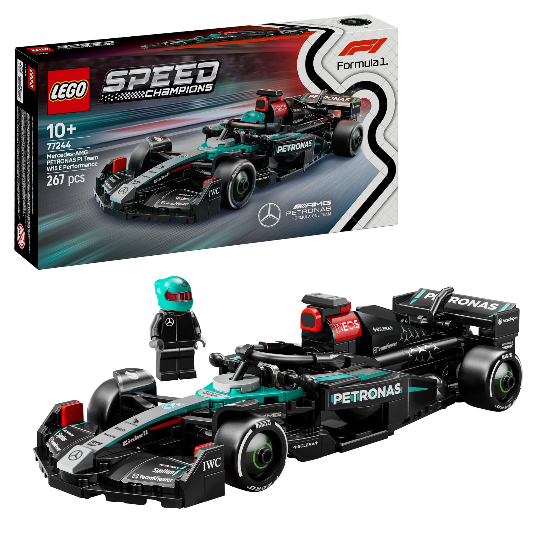 Lego Speed Champions 77244 Mercedes-AMG F1® W15 Race Car