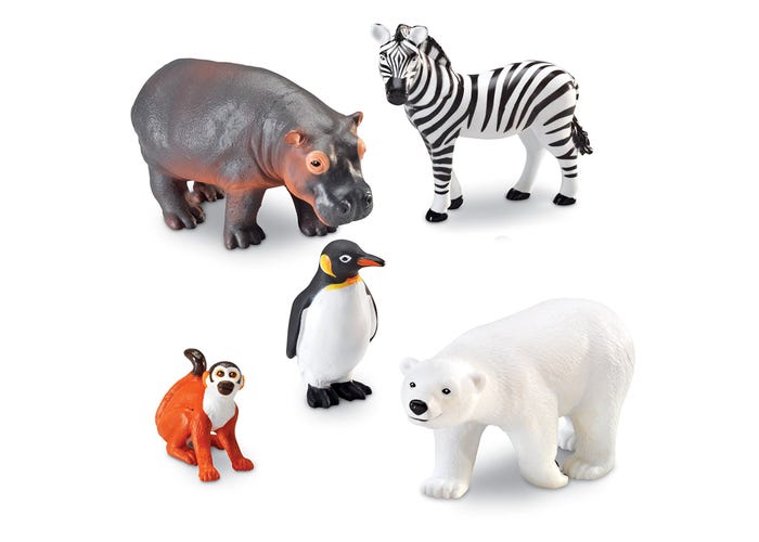 Learning Resources Jumbo Zoo Animals