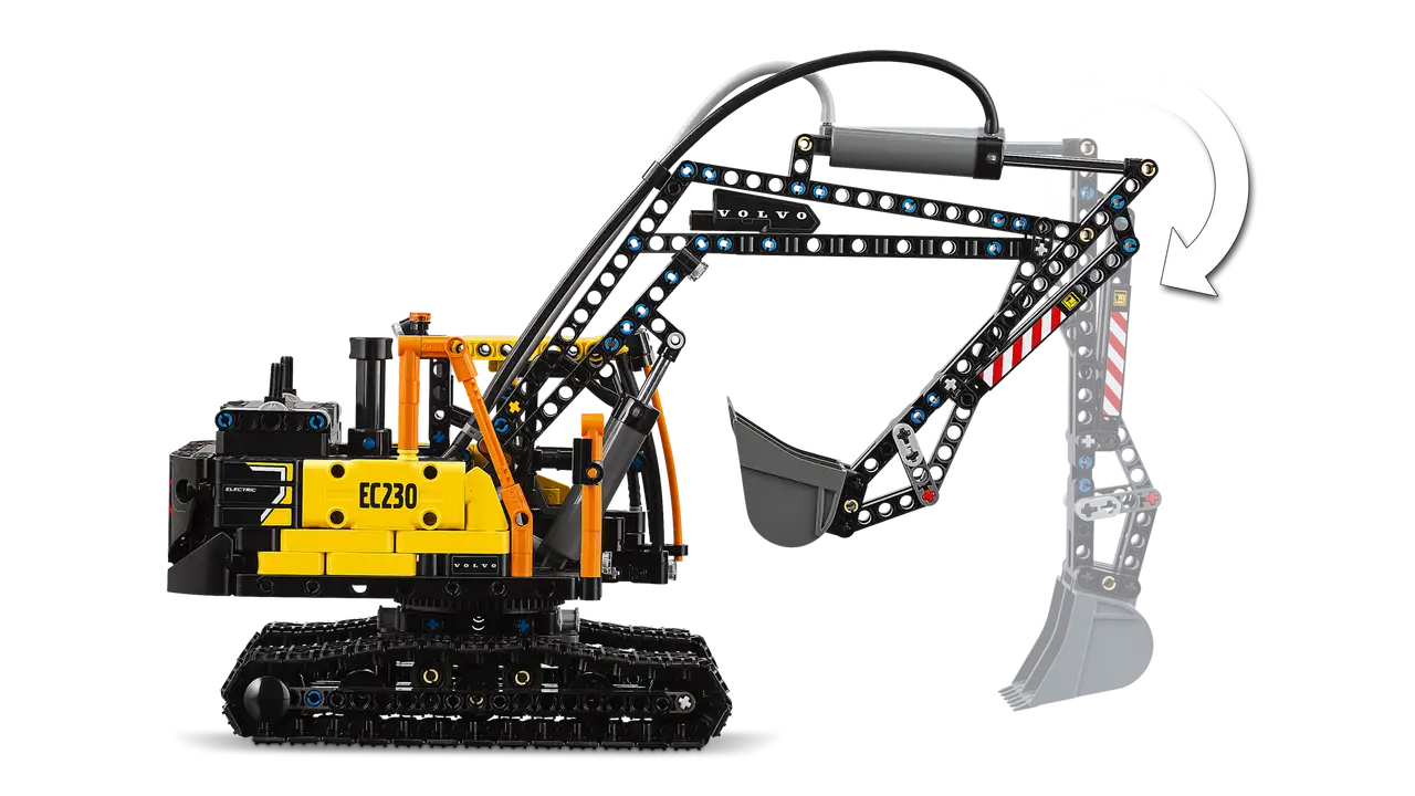 Lego Technic 42175 Volvo FMX Truck & EC230 Electric Excavator