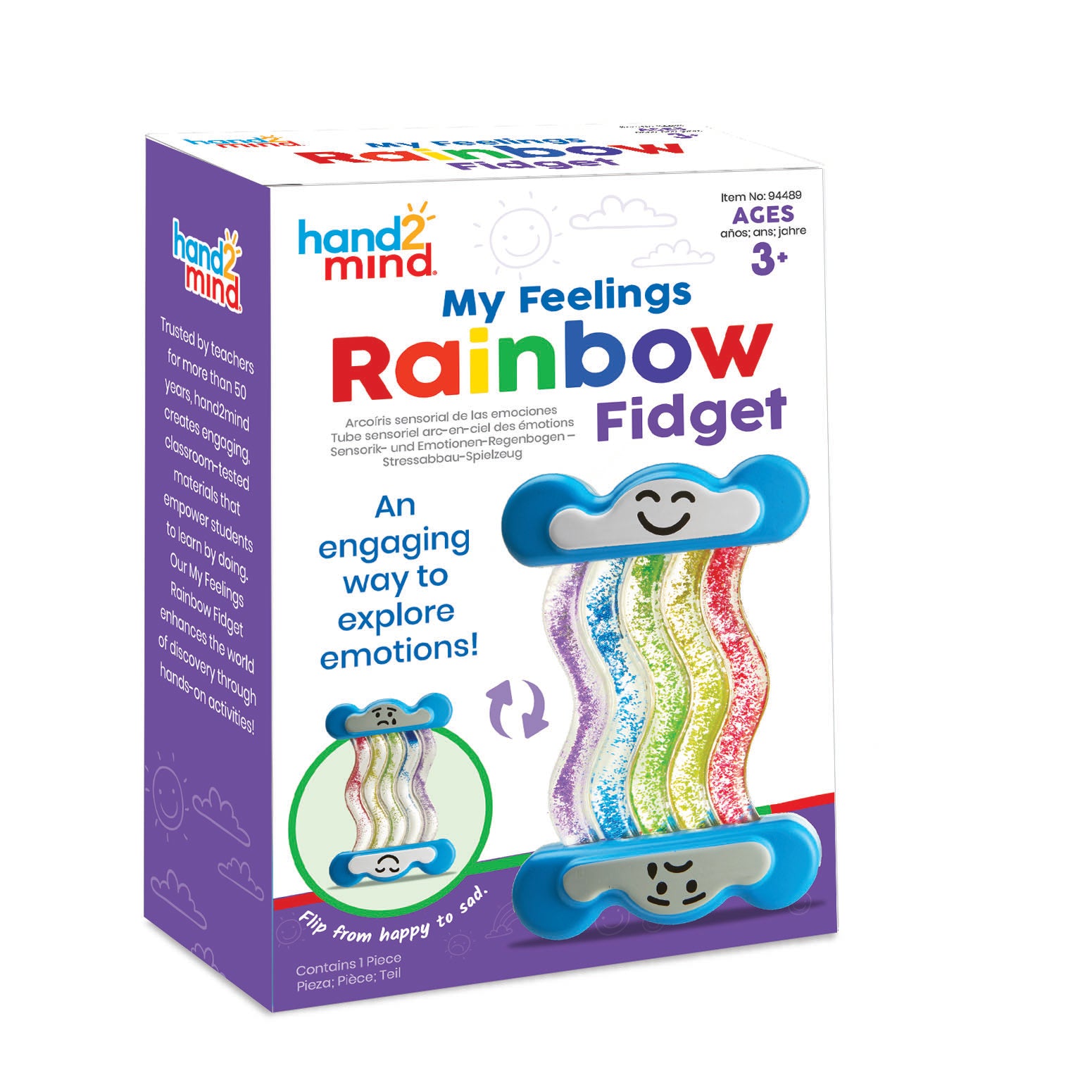 Learning Resources My Feelings Rainbow Fidget