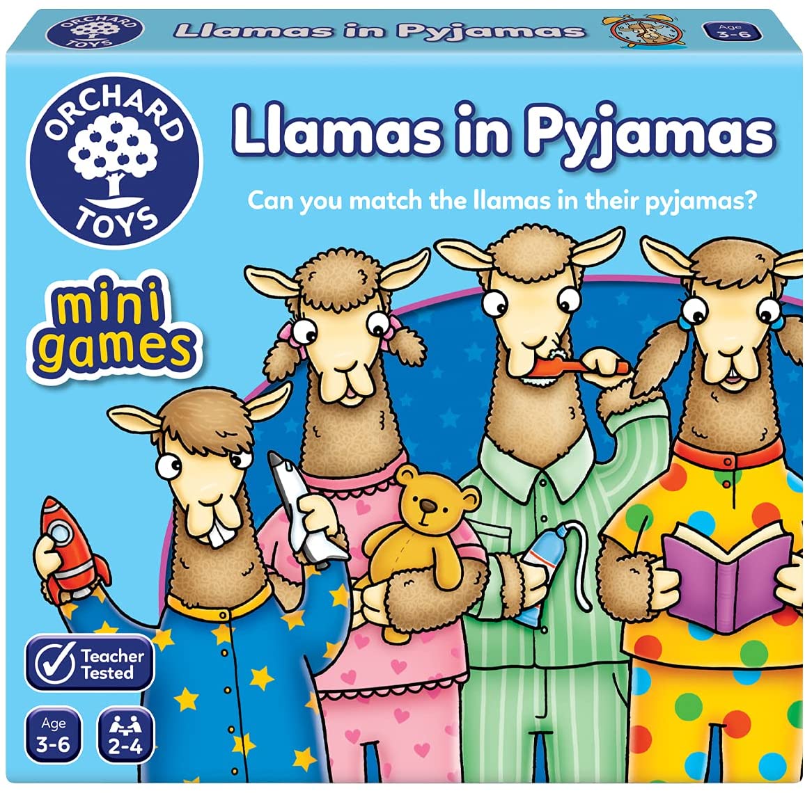 Orchard Toys Llamas In Pyjamas - Mini Game