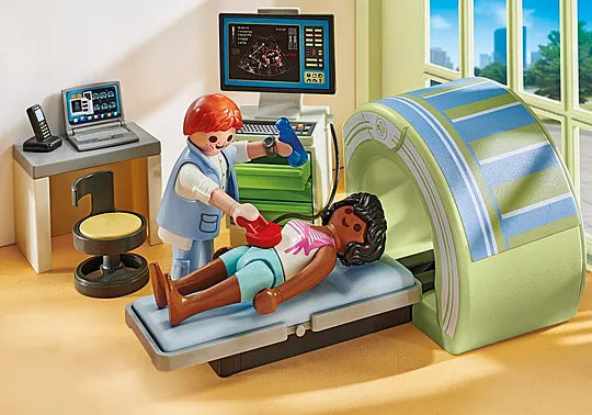 Playmobil 71618 Action Heroes: MRI Scanner with Patient
