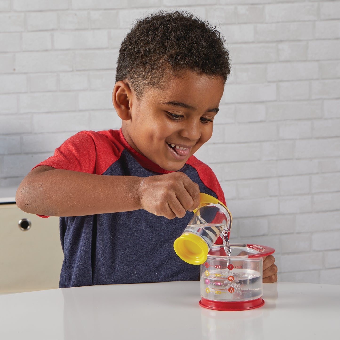 Learning Resources Rainbow Fraction® Liquid Measuring Cups