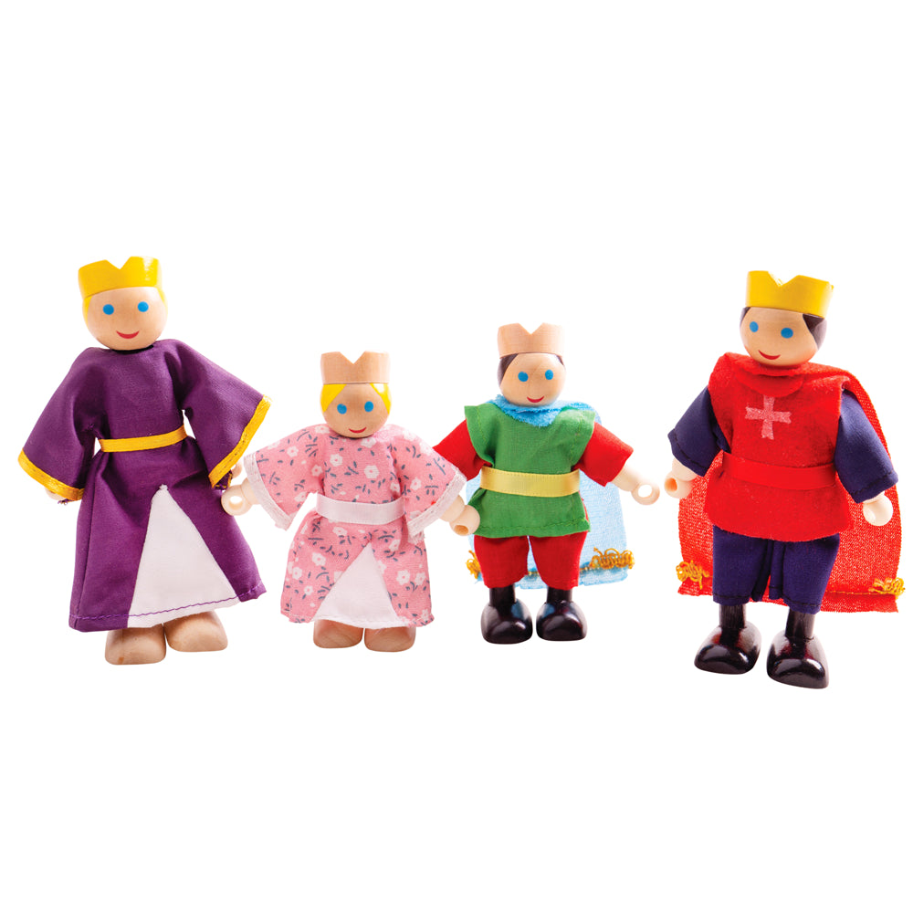 BigJigs Royal Family Dolls