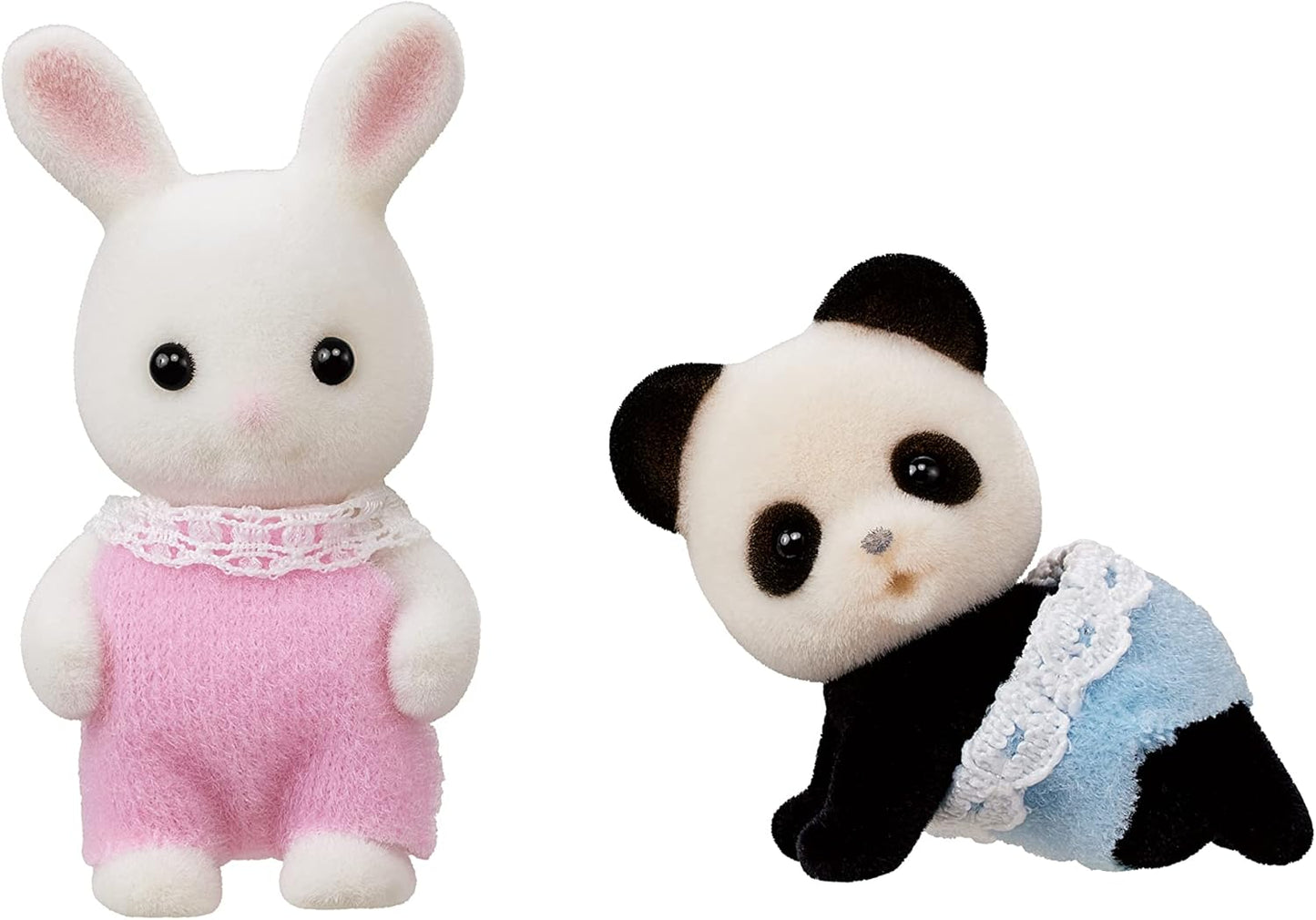 Sylvanian Families Baby's Toy Box - Snow Rabbit & Panda Babies