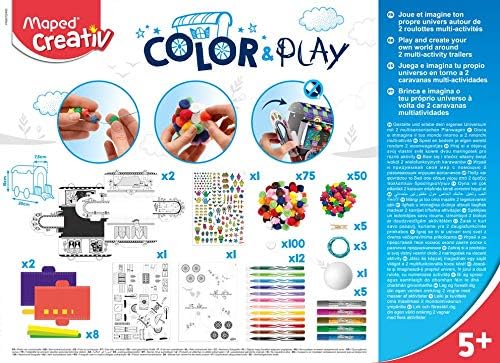 Maped Creativ Color & Play Design Your Own Caravans